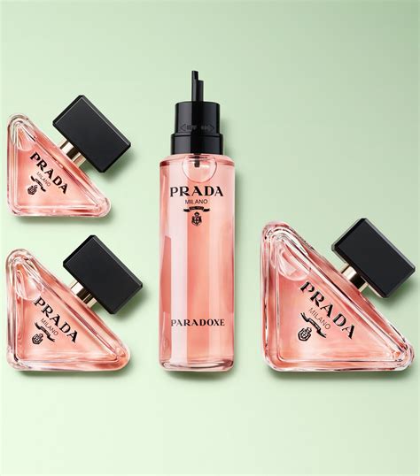 prada paradoxe logo|paradoxe refillable bottle.